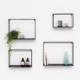 Juego de 4 Estantes de Pared «Uptown»