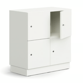 Locker de Melamina 4 Puertas