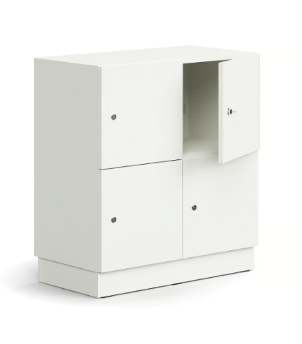 Locker de Melamina 4 Puertas